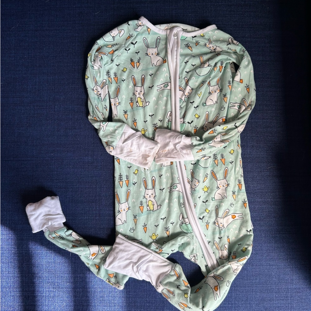 Little Sleepies Bunny Zippies